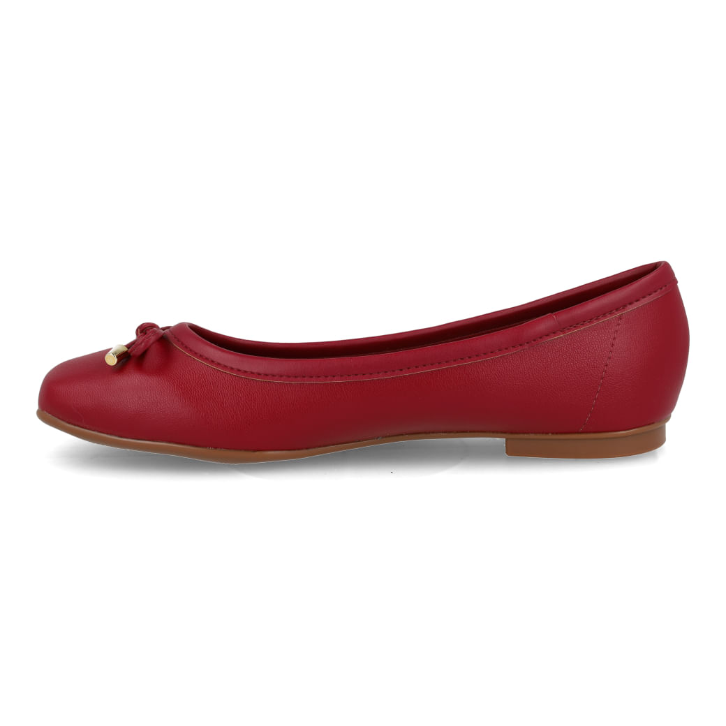 Moleca Sapatilha 5829-100-9569-103102 Cherry Napa Turim_5_999999992679638_28